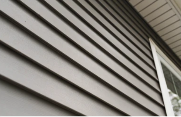 Close Up Of House Siding
